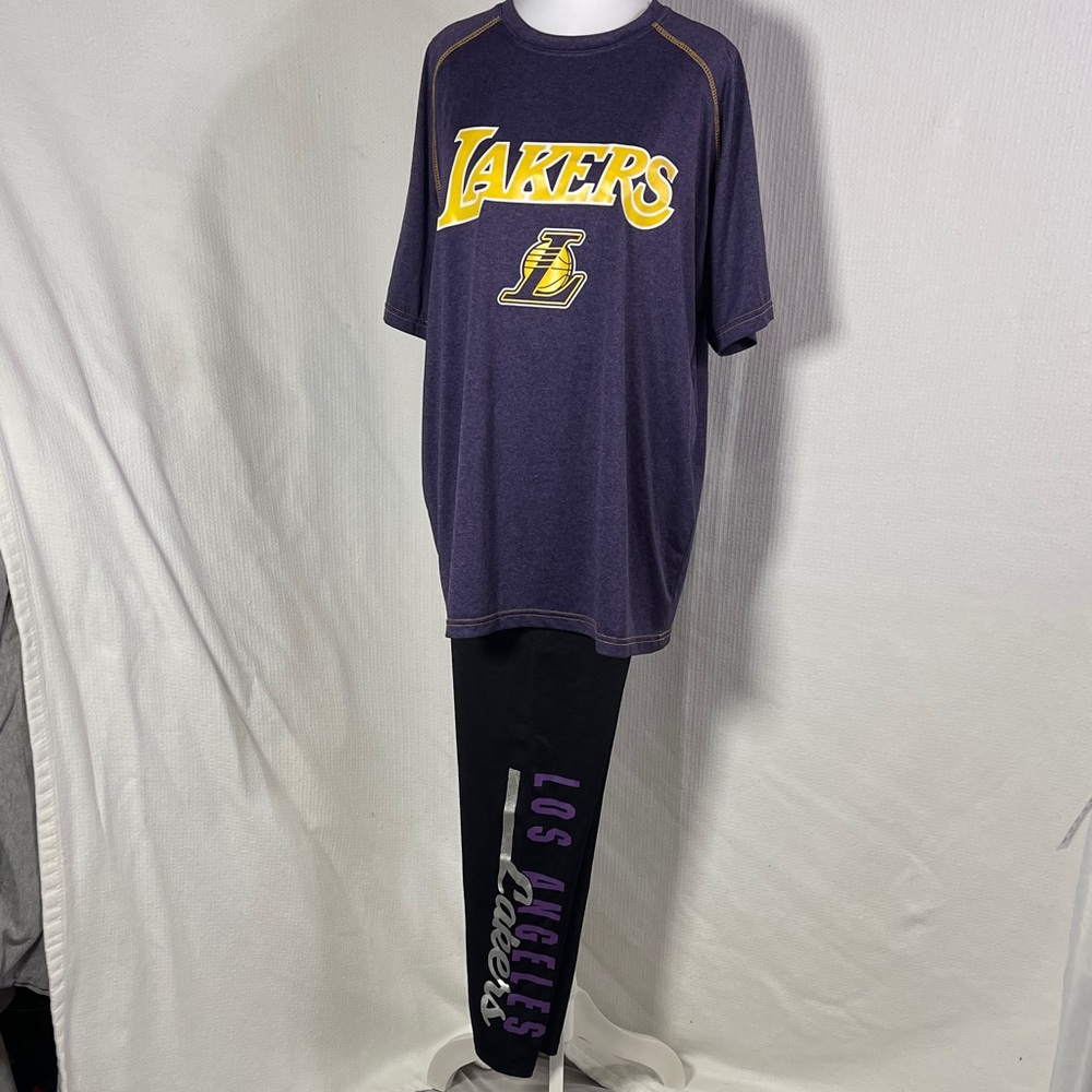 NBA Lakers Purple and Yellow Women's Set